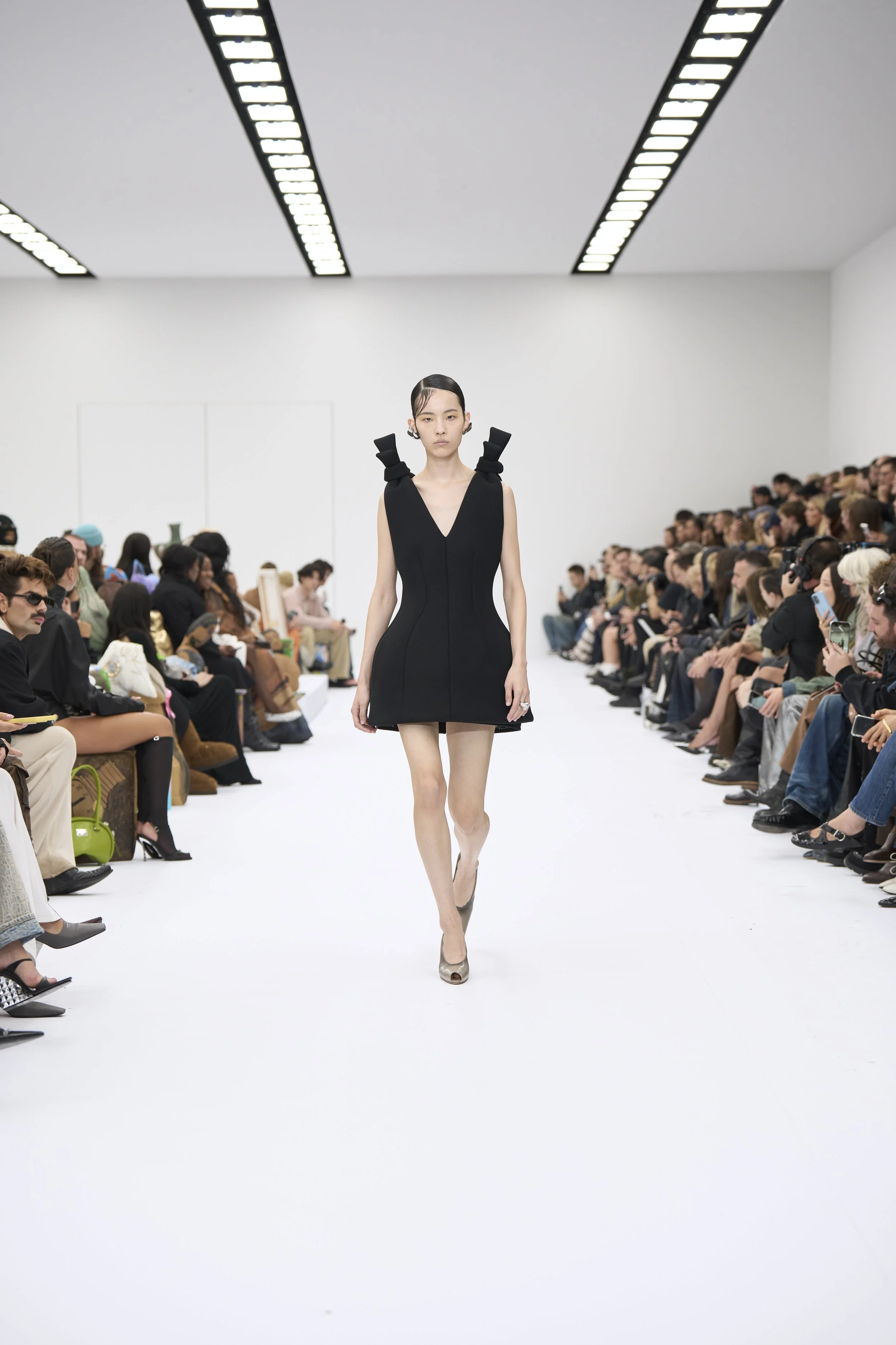 Acne Studios Runway Sampleアイボリー ウエスタンブーツ